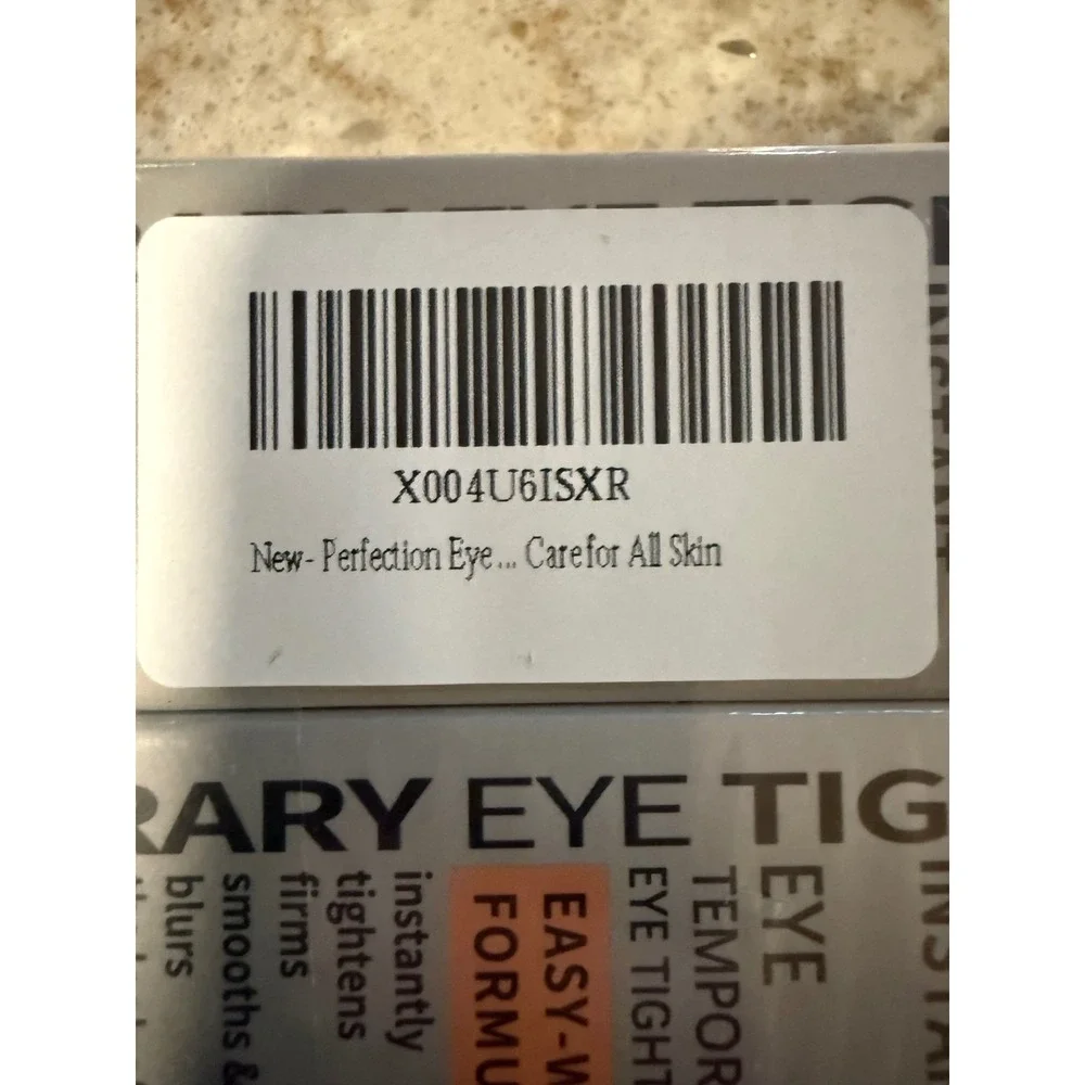 2Pk Perfection Eye Temporary Eye Tightener Easy-Wear Formula 20g Each NEW